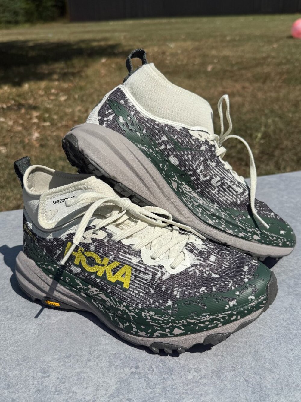 Hoka Speedgoat 6 Mid GTX Mens 8D Gore-Tex Trail Shoes Gorpcore Outdoor Hike 4234